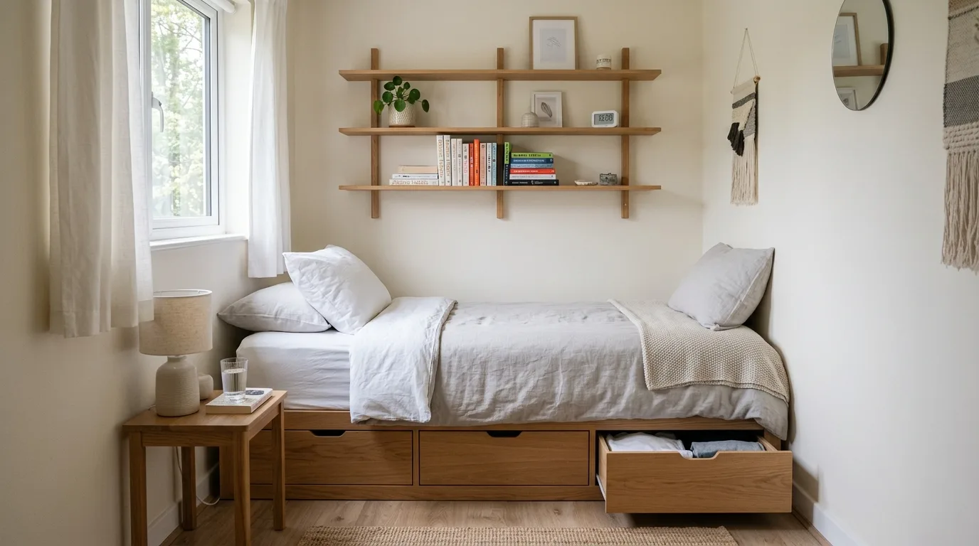 12 Small Bedroom Ideas That Maximize Style and Storage