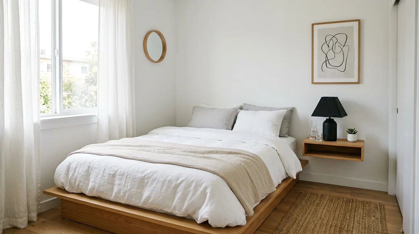 Use under-bed storage well for 12 Small Bedroom Ideas That Maximize Style and Storage