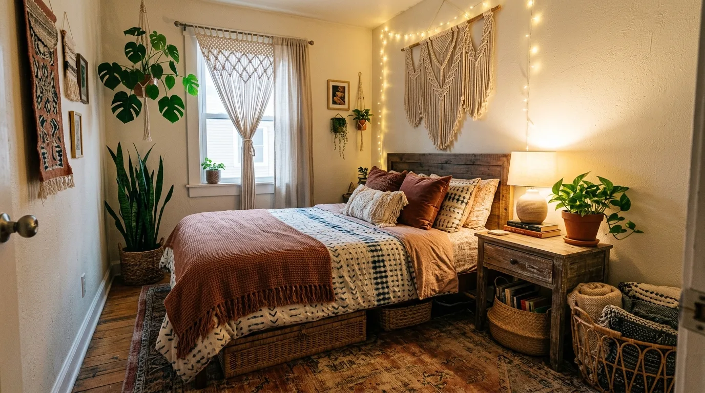 Keep bedding simple but layered for 12 Small Bedroom Ideas That Maximize Style and Storage