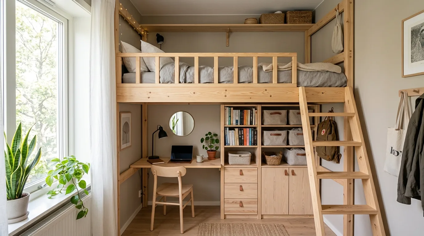 Try furniture that multitasks for 12 Small Bedroom Ideas That Maximize Style and Storage