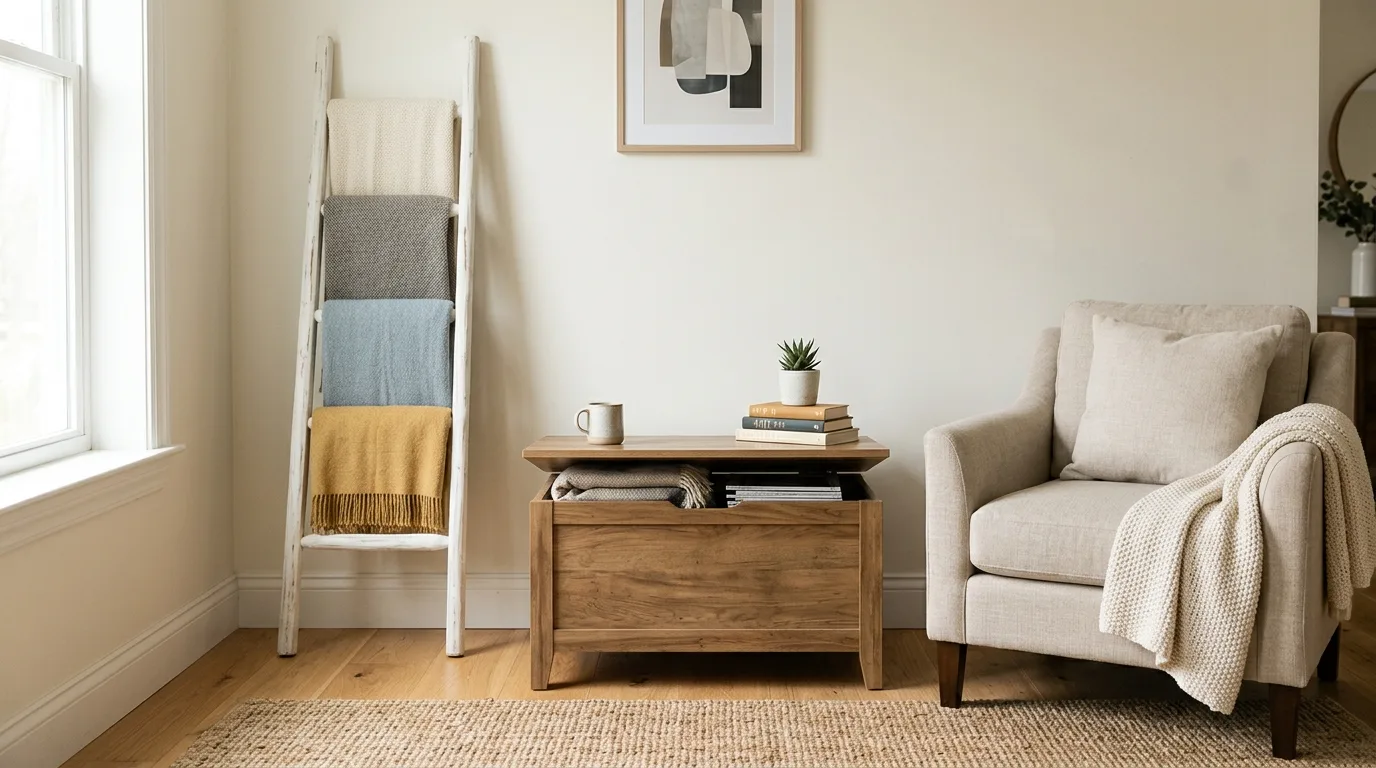 Let decor work harder for 13 Genius Ways to Maximize Small Living Room Decor and Layout