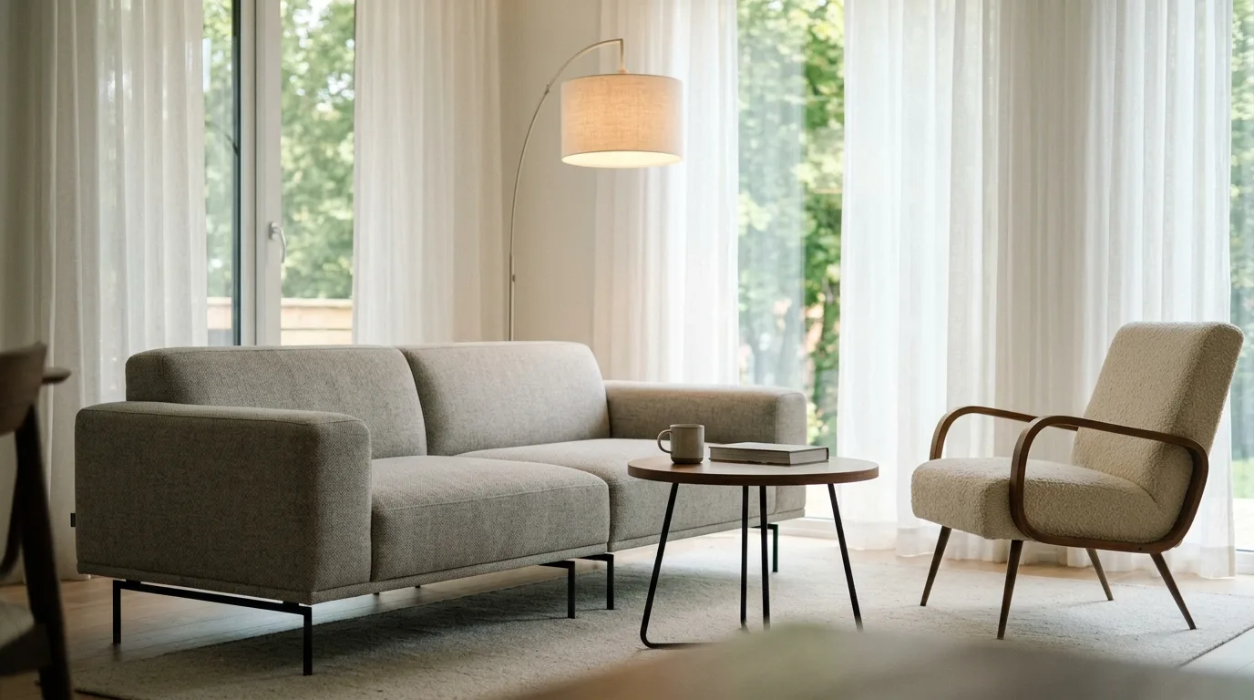 Let the windows breathe for 14 Small Living Room Ideas That Feel Surprisingly Spacious