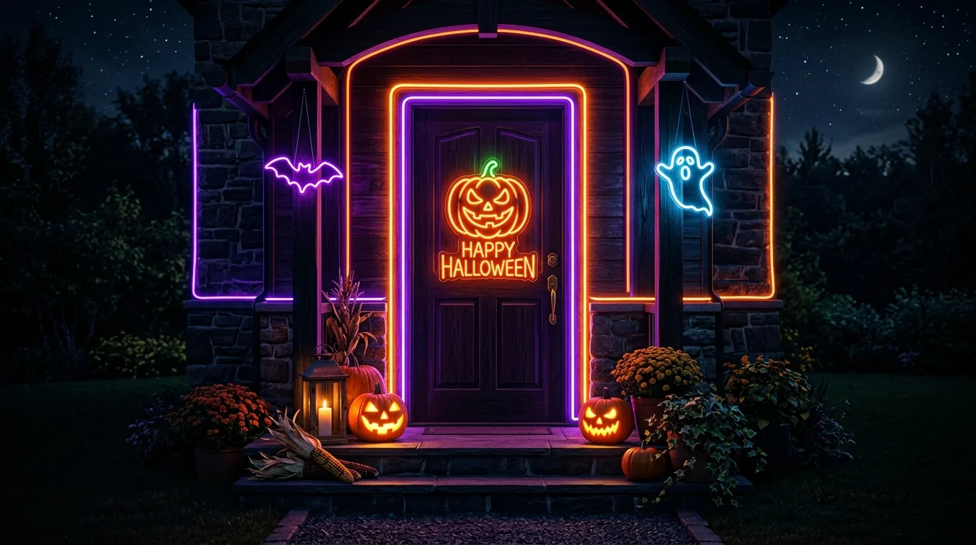 Try a rustic haunted look for 14 Spooky Halloween Door Decor Ideas to Greet Trick or Treaters