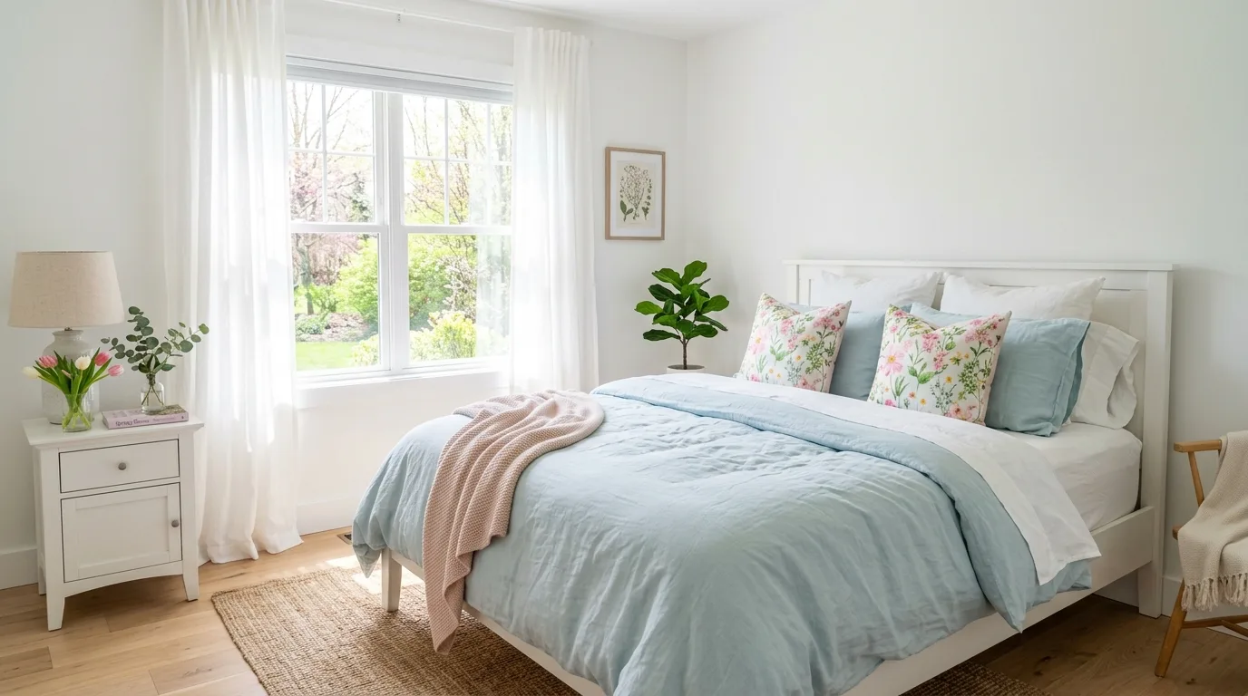 11 Fresh Spring Bedroom Ideas to Shake Off the Winter Dust
