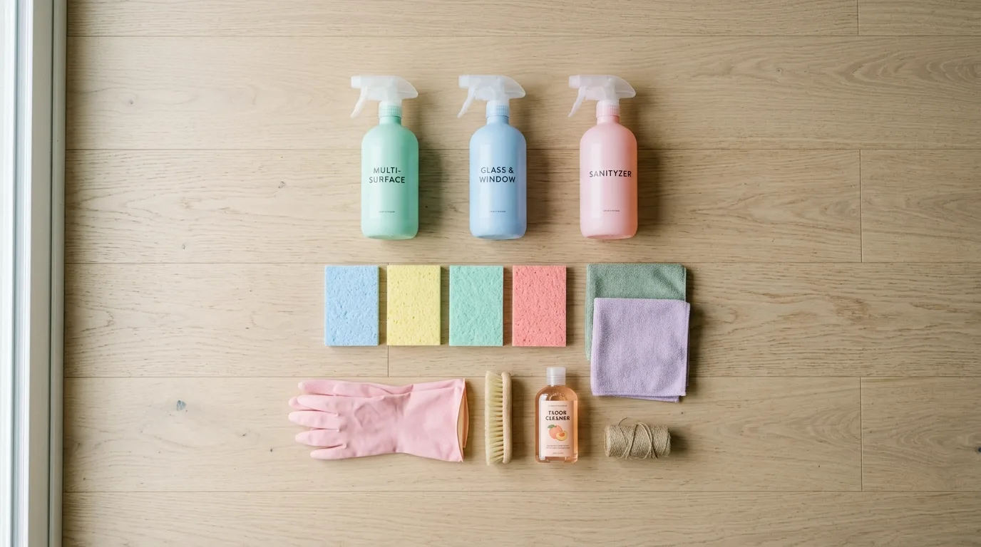 Work one room at a time for 14 Time-Saving Spring Cleaning Hacks for a Sparkling Home