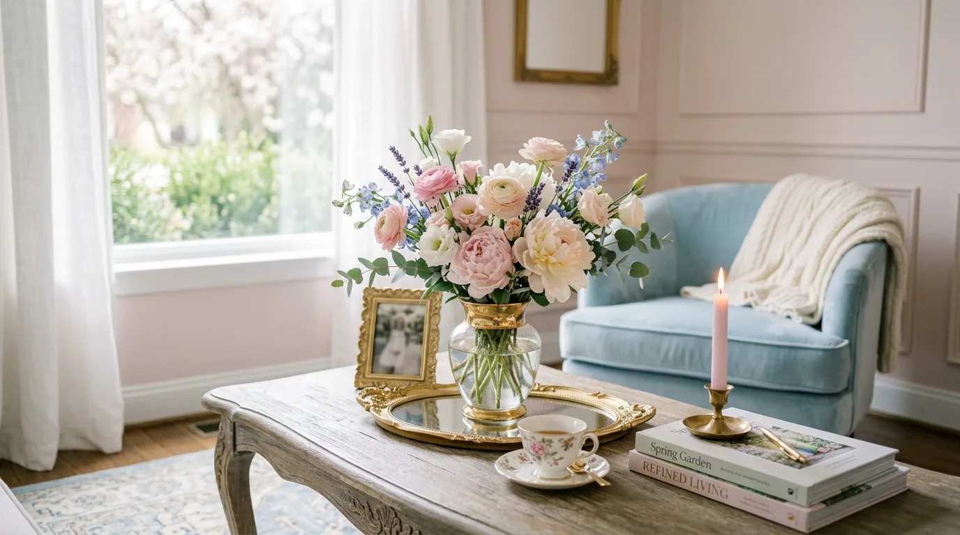 Use baskets and natural materials for 13 Bright Spring Decor Ideas to Freshen Up Your Entire Home