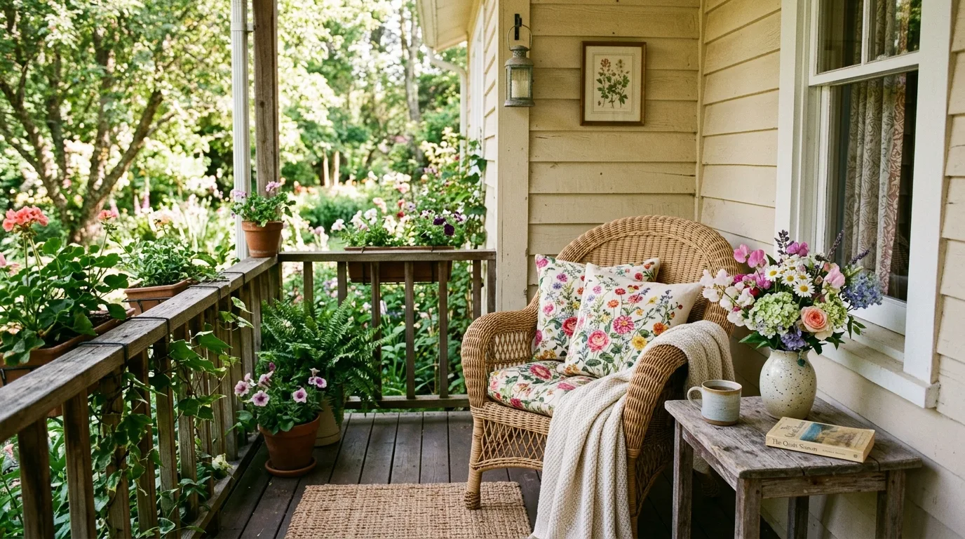 Use layered mats at the door for 12 Inviting Spring Front Porch Ideas for a Seasonal Refresh