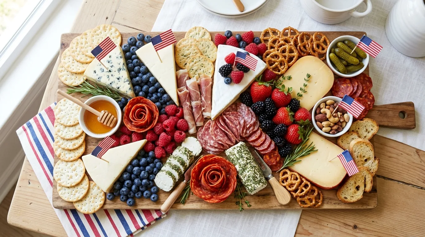 Keep the menu generous but simple for 13 Tasty 4th of July Picnic Food Ideas for a Patriotic Feast