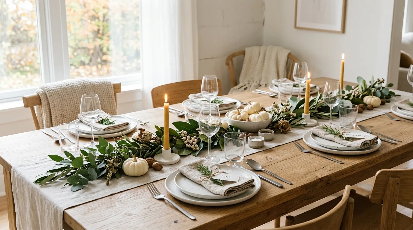 Mix in fruit for abundance for 13 Beautiful Thanksgiving Tablescape Ideas to Wow Your Guests