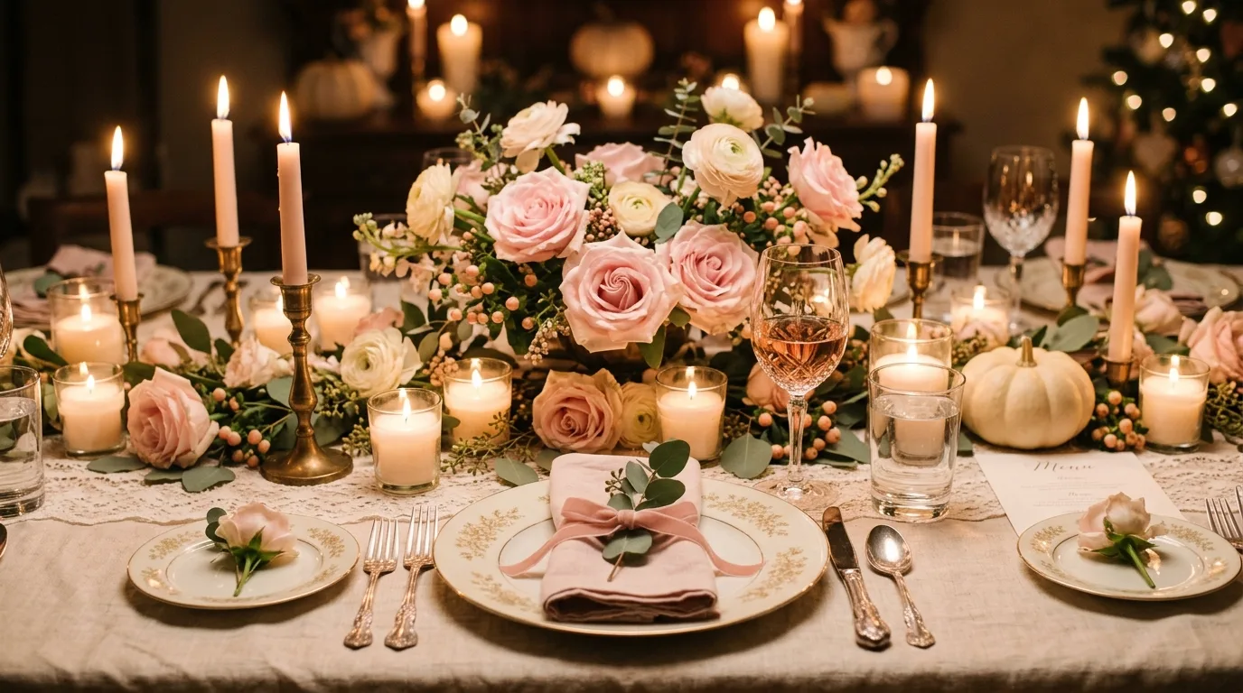 Use cloth napkins for softness for 13 Beautiful Thanksgiving Tablescape Ideas to Wow Your Guests