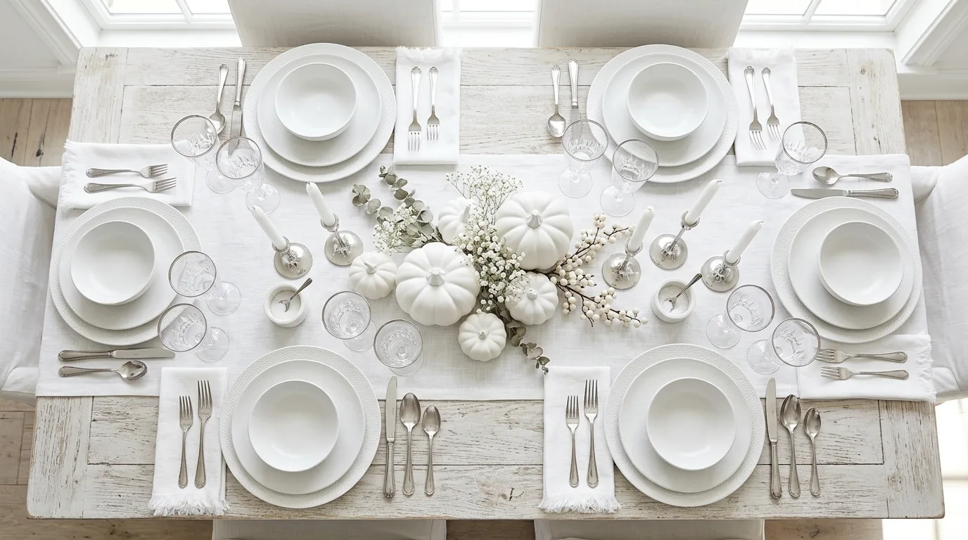 Let the table feel welcoming, not overdesigned for 13 Beautiful Thanksgiving Tablescape Ideas to Wow Your Guests