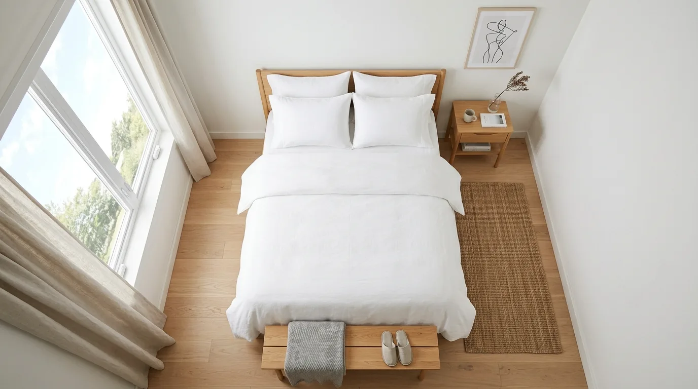 Use art with a consistent vibe for 14 Trendy Aesthetic Bedroom Ideas for the Ultimate Instagram Look