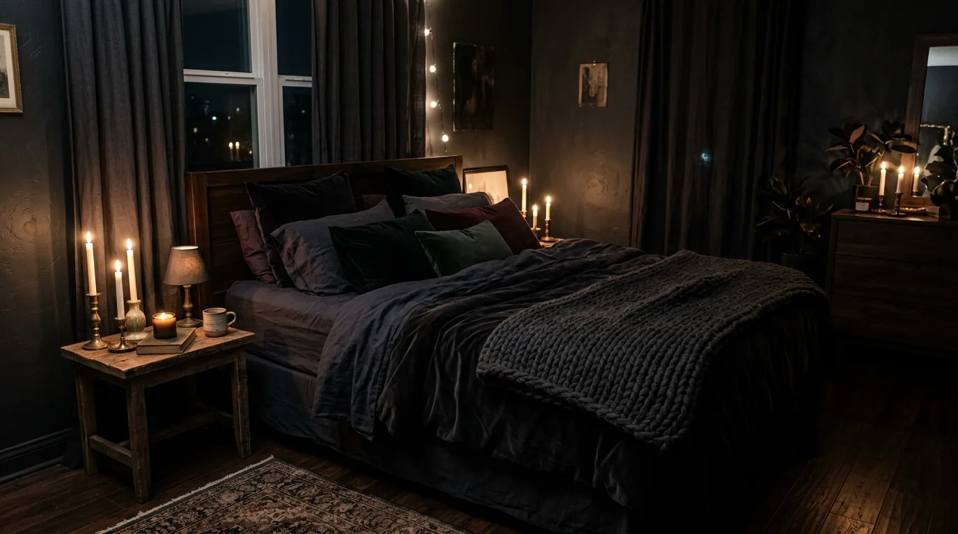 Include one textural contrast for 14 Trendy Aesthetic Bedroom Ideas for the Ultimate Instagram Look