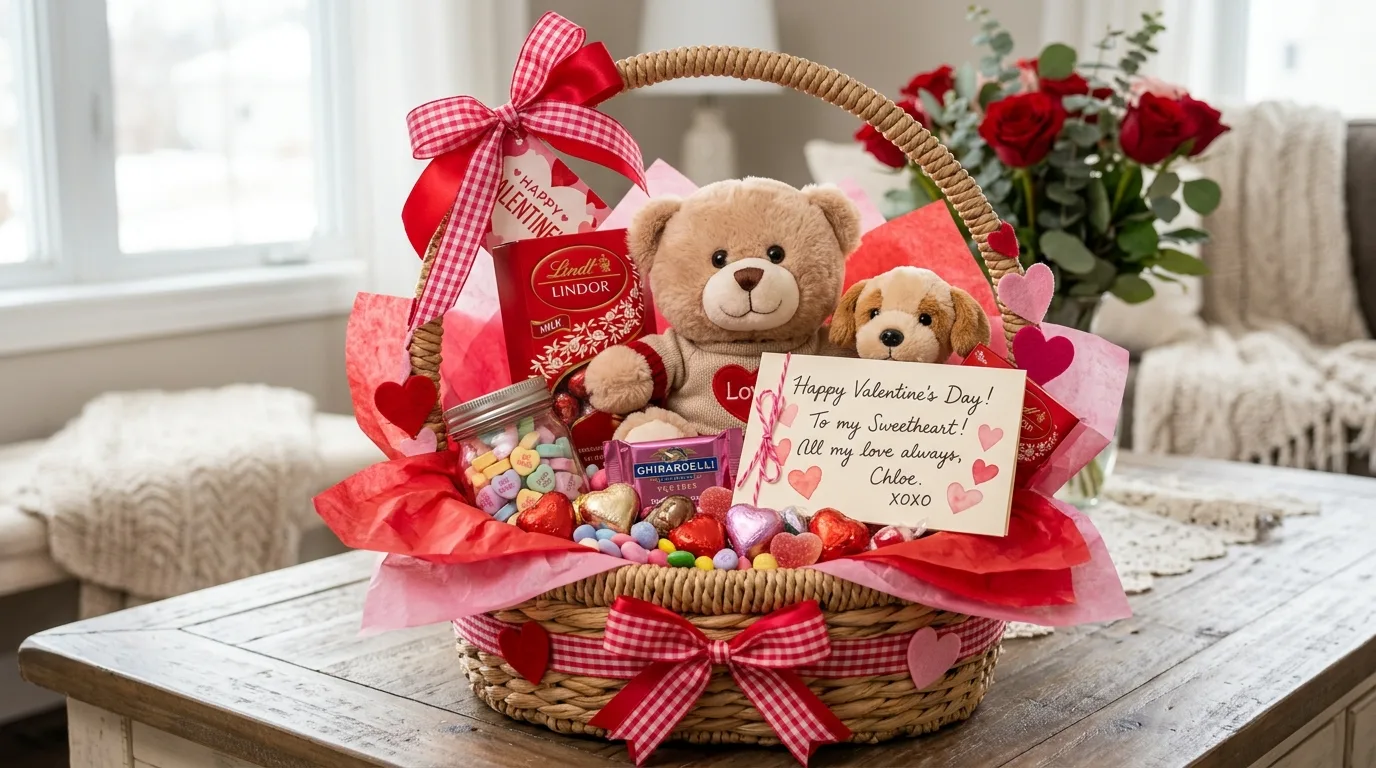 14 Sweet Valentine's Basket Ideas for Kids and Loved Ones