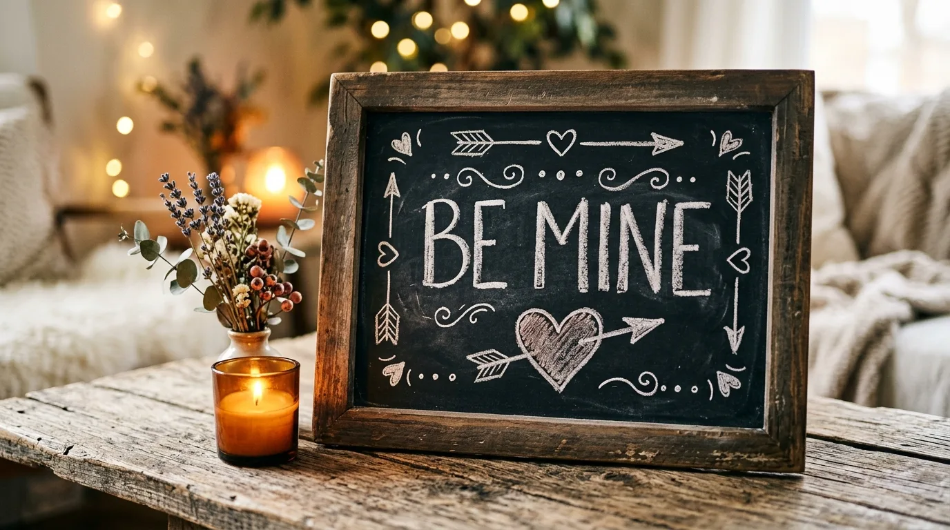11 Cute Valentine's Day Chalkboard Decor Ideas for a Love Note