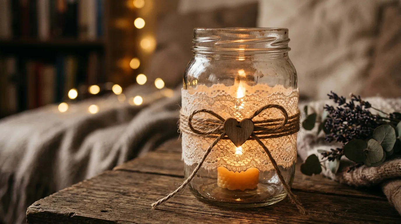 Fill them with flowers for 14 Adorable Valentine's Day Mason Jar Craft Ideas for Decor