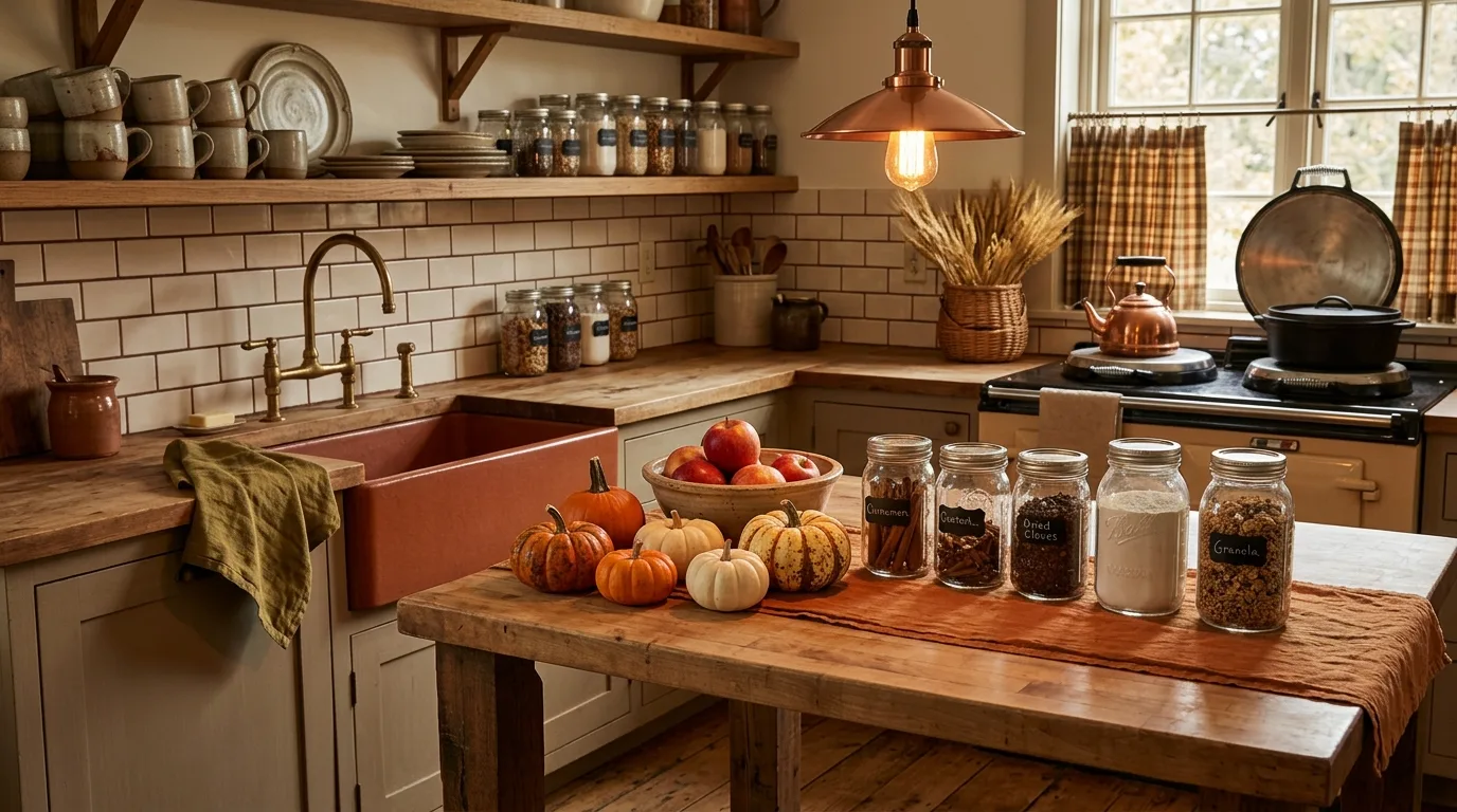 Warm up the entryway for 12 Warm Thanksgiving Decor Ideas for a Memorable Holiday