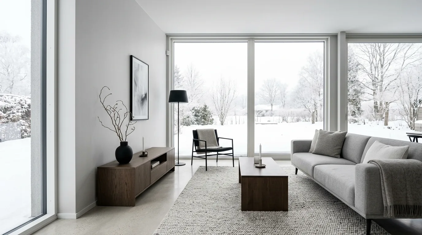 Let the home feel restful for 11 Serene Winter Decor Ideas to Enjoy the Cozy Season
