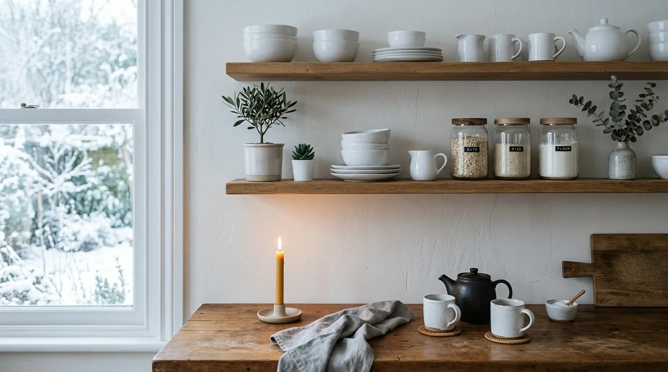 Style a cozy reading corner for 11 Serene Winter Decor Ideas to Enjoy the Cozy Season