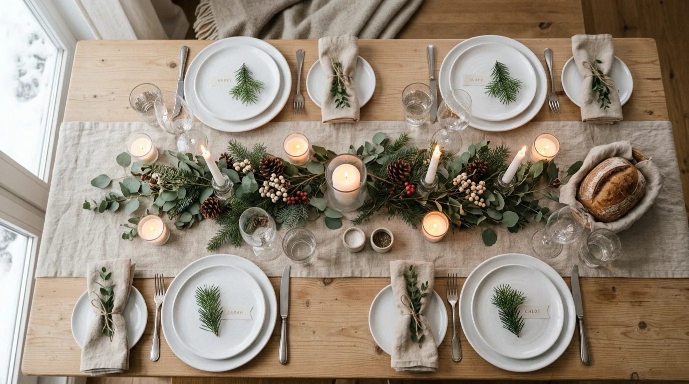 Use winter-white arrangements for 11 Serene Winter Decor Ideas to Enjoy the Cozy Season
